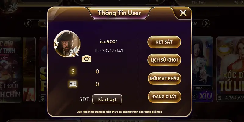 Tính năng xác thực số điện thoại an toàn